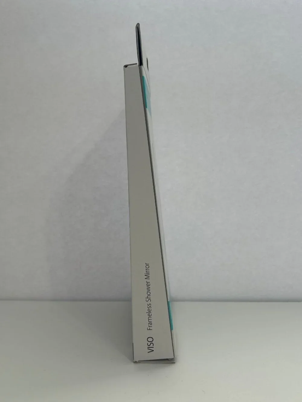VISO Frameless Fog-Resistant Shower Mirror w/ Integrated Razor Hook NEW in box